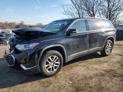 Salvage cars for sale at Baltimore, MD auction: 2018 Chevrolet Traverse LT