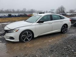 Salvage cars for sale from Copart Hillsborough, NJ: 2021 Honda Accord Sport