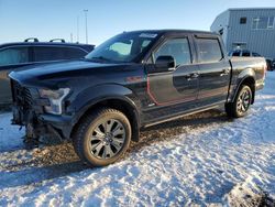 Salvage trucks for sale at Nisku, AB auction: 2016 Ford F150 Supercrew