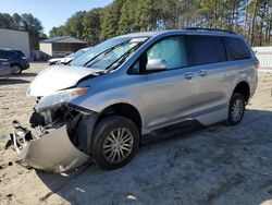 Toyota salvage cars for sale: 2017 Toyota Sienna XLE