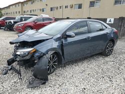 Salvage cars for sale at Opa Locka, FL auction: 2018 Toyota Corolla L