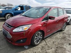 Salvage cars for sale at Cahokia Heights, IL auction: 2017 Ford C-MAX Titanium