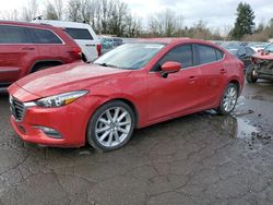 Salvage cars for sale at Portland, OR auction: 2017 Mazda 3 Touring