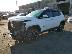 Salvage cars for sale from Copart Fredericksburg, VA: 2018 Jeep Compass Limited