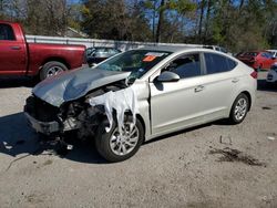 Salvage cars for sale at Greenwell Springs, LA auction: 2017 Hyundai Elantra SE