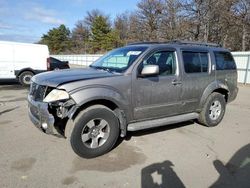 Salvage cars for sale at Brookhaven, NY auction: 2006 Nissan Pathfinder LE