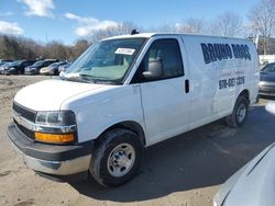 Salvage trucks for sale at North Billerica, MA auction: 2020 Chevrolet Express G2500