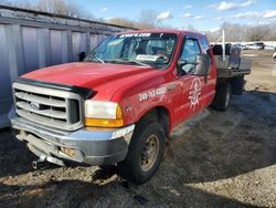 Salvage trucks for sale at Davison, MI auction: 1999 Ford F250 Super Duty