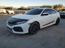 Honda salvage cars for sale: 2018 Honda Civic LX