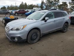 Vehiculos salvage en venta de Copart Denver, CO: 2015 Subaru Outback 2.5I Premium