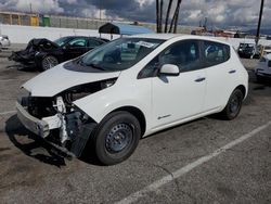 Nissan Leaf salvage cars for sale: 2015 Nissan Leaf S