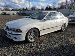 BMW M5 salvage cars for sale: 2001 BMW M5