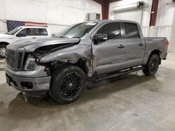 Nissan Titan SV salvage cars for sale: 2018 Nissan Titan SV