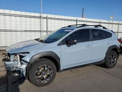 Salvage cars for sale at Littleton, CO auction: 2021 Subaru Crosstrek Sport