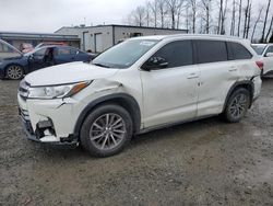 Vehiculos salvage en venta de Copart Arlington, WA: 2018 Toyota Highlander SE