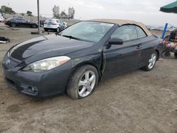 Salvage cars for sale from Copart San Diego, CA: 2007 Toyota Camry Solara SE