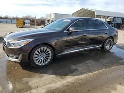 Salvage cars for sale at Fresno, CA auction: 2017 Genesis G90 Premium