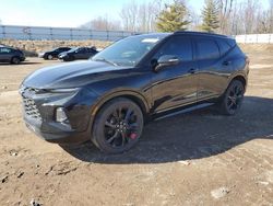 Salvage cars for sale at Davison, MI auction: 2020 Chevrolet Blazer RS