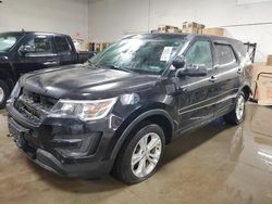 Ford Explorer salvage cars for sale: 2017 Ford Explorer Police Interceptor