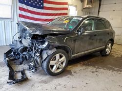 Salvage cars for sale from Copart Lyman, ME: 2011 Volkswagen Touareg V6 TDI