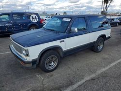 Salvage cars for sale at Van Nuys, CA auction: 1989 Chevrolet Blazer S10