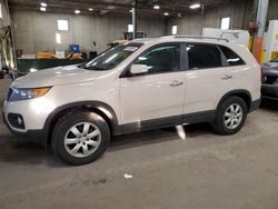 Salvage cars for sale at Blaine, MN auction: 2011 KIA Sorento Base