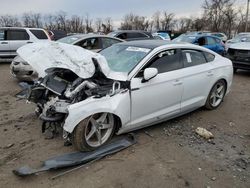 Salvage cars for sale at Baltimore, MD auction: 2019 Audi A5 Premium Plus S-Line