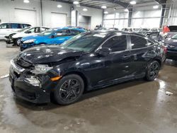 Salvage cars for sale at Ham Lake, MN auction: 2018 Honda Civic LX