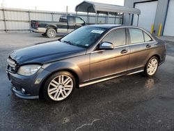 Salvage cars for sale from Copart Dunn, NC: 2009 Mercedes-Benz C300
