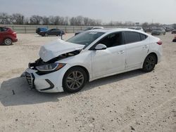 Salvage cars for sale at New Braunfels, TX auction: 2018 Hyundai Elantra SEL