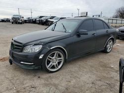 Salvage cars for sale from Copart Oklahoma City, OK: 2011 Mercedes-Benz C300