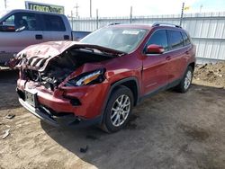 Salvage cars for sale at Chicago Heights, IL auction: 2014 Jeep Cherokee Latitude