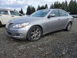 Salvage cars for sale from Copart Graham, WA: 2011 Hyundai Genesis 4.6L