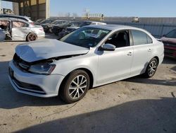 Salvage cars for sale from Copart Kansas City, KS: 2017 Volkswagen Jetta SE