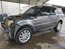 Salvage cars for sale from Copart Fresno, CA: 2017 Land Rover Range Rover Sport HSE