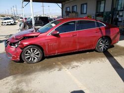 Chevrolet Malibu LT salvage cars for sale: 2018 Chevrolet Malibu LT