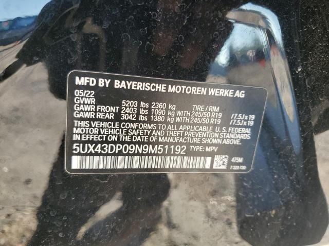 2022 BMW X3 SDRIVE30I