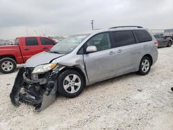 Toyota Sienna le salvage cars for sale: 2012 Toyota Sienna LE