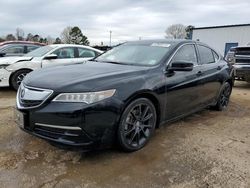 Salvage cars for sale at Shreveport, LA auction: 2017 Acura TLX Tech