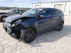 Salvage cars for sale from Copart Kansas City, KS: 2022 KIA Sportage LX