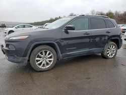 Salvage cars for sale at Brookhaven, NY auction: 2015 Jeep Cherokee Limited