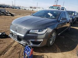 Lincoln MKZ salvage cars for sale: 2017 Lincoln MKZ Select
