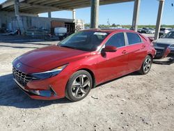 Vehiculos salvage en venta de Copart West Palm Beach, FL: 2023 Hyundai Elantra Limited