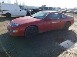 Salvage cars for sale from Copart Arlington, WA: 1990 Nissan 300ZX 2+2