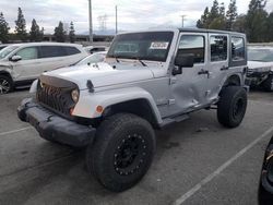 Salvage cars for sale at Rancho Cucamonga, CA auction: 2007 Jeep Wrangler Sahara