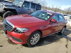 Mercedes-Benz e-Class Vehiculos salvage en venta: 2017 Mercedes-Benz E 300 4matic