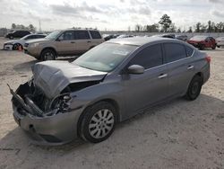 Vehiculos salvage en venta de Copart Houston, TX: 2019 Nissan Sentra S