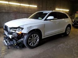 Salvage cars for sale from Copart Angola, NY: 2014 Audi Q5 Premium Plus