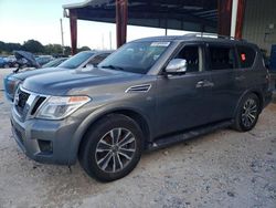 Salvage cars for sale at Homestead, FL auction: 2020 Nissan Armada SV