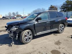 Salvage cars for sale from Copart Moraine, OH: 2019 Nissan Pathfinder S